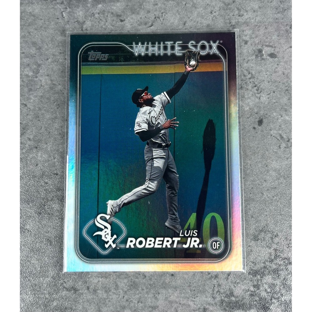 2024 Topps Series 1 Rainbow Refractor Luis Robert‎ Jr. #249 White Sox